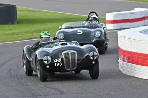 Motor Racing Post War Cars Prints: CZ6_1205 Martin Stretton, Frazer Nash Mille Miglia, Gary Pearson, Jaguar XK120 Mistral.jpg