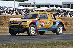 Rough Terrain Prints: CZ6_8881 Philippe Jacquot, Rudy Jacquot, Peugeot 205T16 Grand Raid.jpg