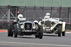John Burton Prints: CZ7_0310 John Burton, Nick Finburgh, Jaguar SS 100.jpg