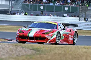 Sports Prototypes Prints: CZ7_0631 Zak Brown Red McLaren' Ferrari 458GT2.jpg