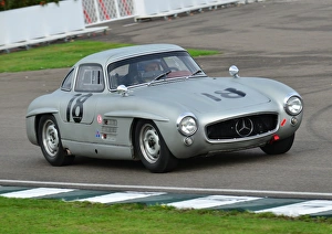 Gullwing Prints: Hans Kleissl, Jochen Mass, Mercedes-Benz 300 SL Goodwood Revival 2013