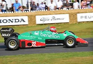 Fos 2013 Prints: Marco Cajani, Benetton, Alfa Romeo 183t, Goodwood Festival of Speed 2013