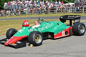Marco Cajani, Benetton, Alfa Romeo 183t, Goodwood Festival of Speed 2013 Marco Cajani, Benetton, Alfa Romeo 183t, Goodwood Festival of Speed 2013