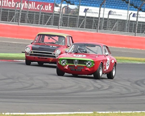 Neil Merry, Alfa Romeo Giulia Sprint GTA, FOD 955 D, Ketil Thorbjornsen, Vidar Ostbrathen, Ford Lotus Cortina, Sir John Whitmore trophy, U2TC, Silverstone Classic 2014