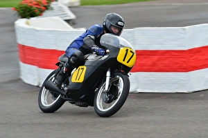 Stuart Tonge Prints: Stuart Tonge, Adam Child, Norton Manx 500. Goodwood Revival 2013