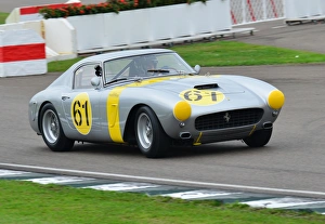 Goodwood Revival 2013 Prints: Vincent Gaye, Henri Pescarolo, Ferrari 250 GT SWB-C